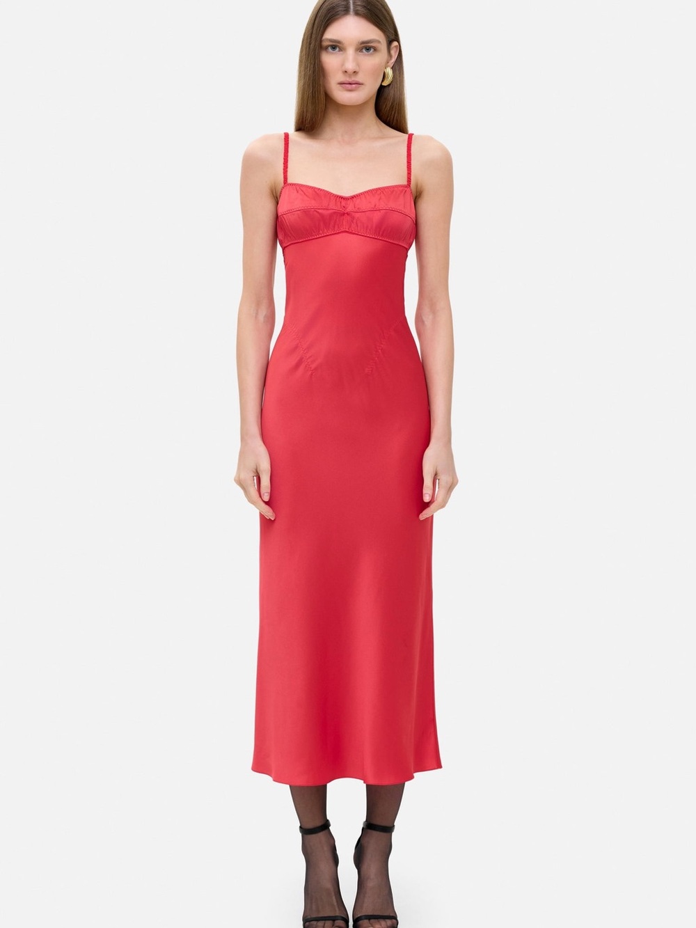 Iconic Waterlily Lux Dress Bias cut silk slip dress